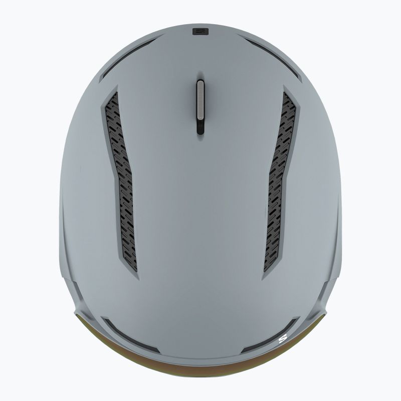 Skihelm Salomon Driver Prime Sigma Plus+el S1/S2 grau L47112 12