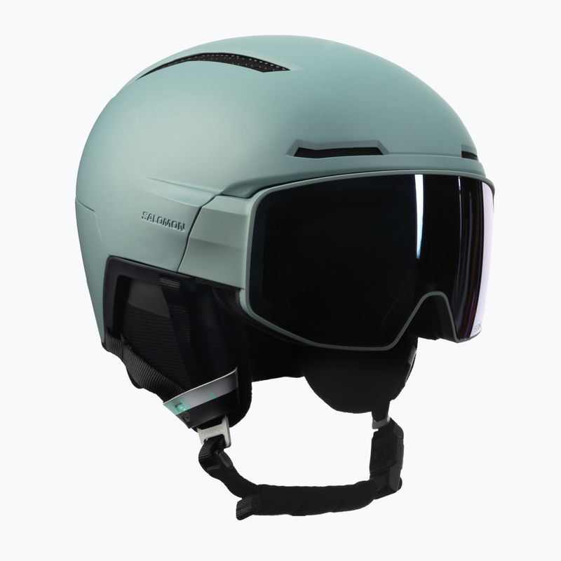 Skihelm Salomon Driver Prime Sigma Plus+el S1/S2 grau L47112