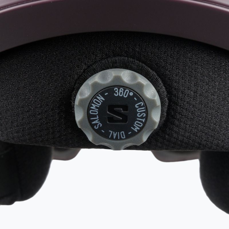 Skihelm Salomon Driver Pro Sigma S1 violett L4712 6