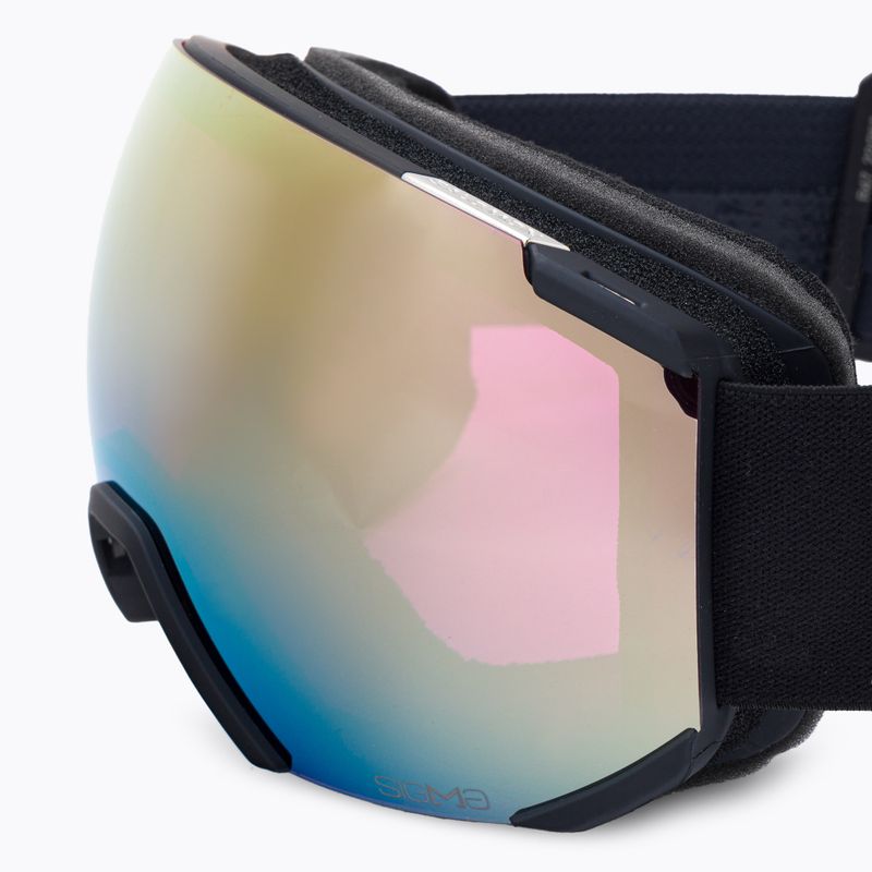 Skibrille Salomon Radium black/sigma black gold L475 5