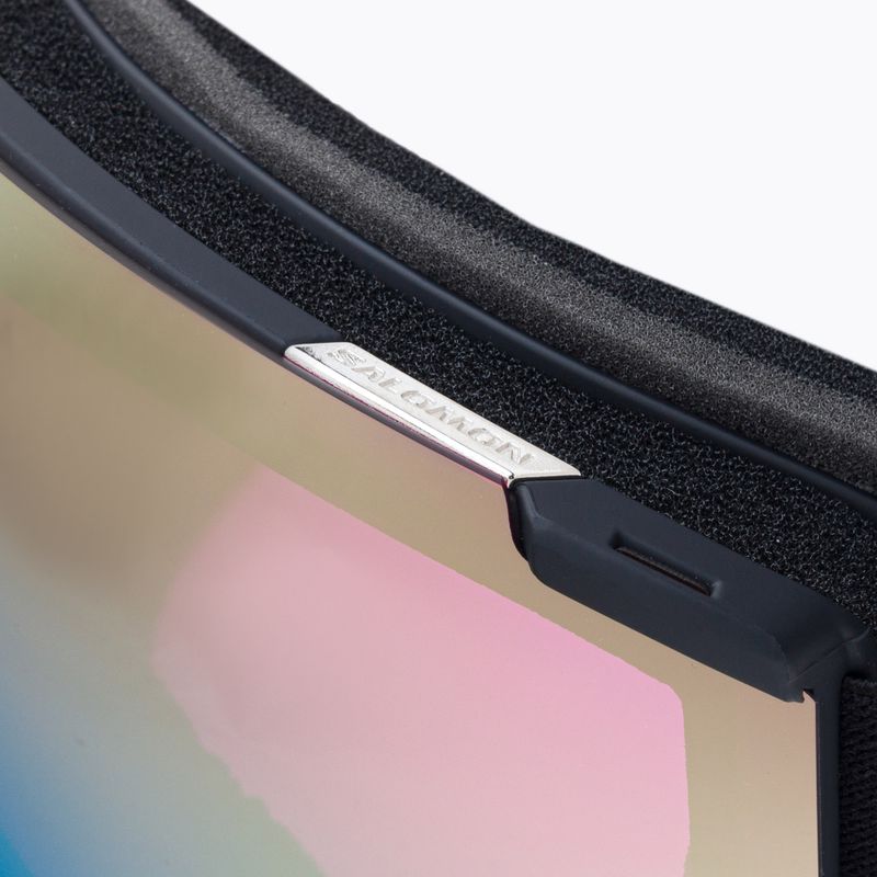 Skibrille Salomon Radium black/sigma black gold L475 6