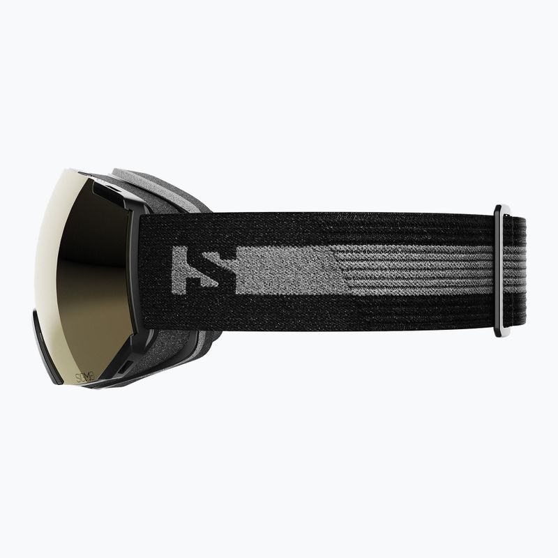 Skibrille Salomon Radium black/sigma black gold L475 9