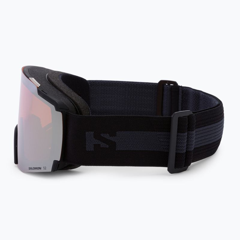 Skibrille Salomon S/View black/flash tonic orange L4765 4
