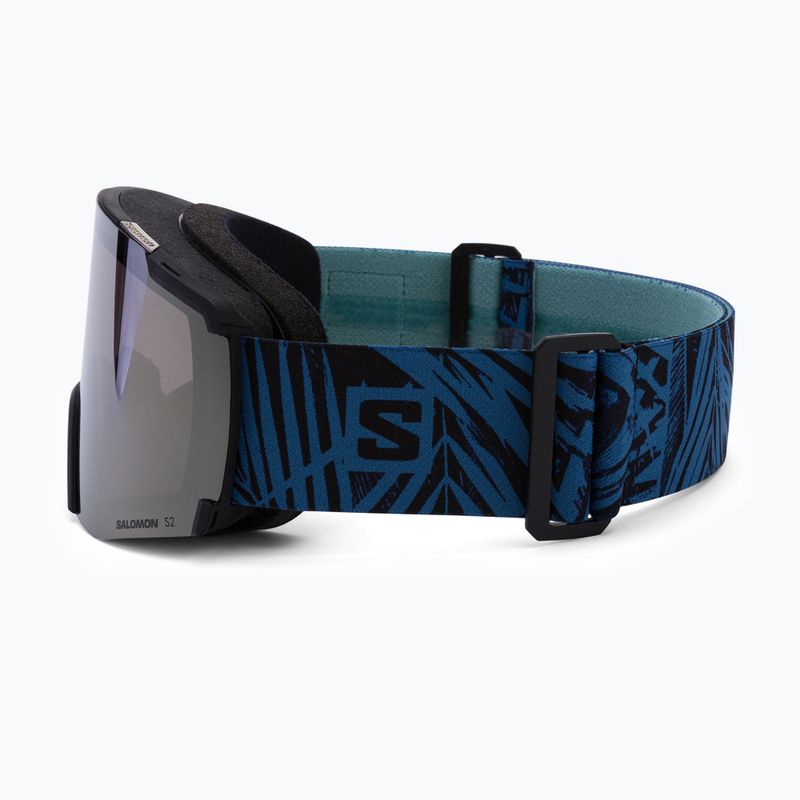 Skibrille Salomon S/View black/flash gold L4733 4