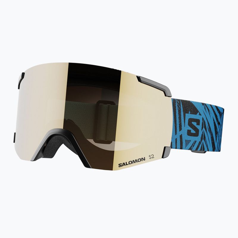 Skibrille Salomon S/View black/flash gold L4733 6