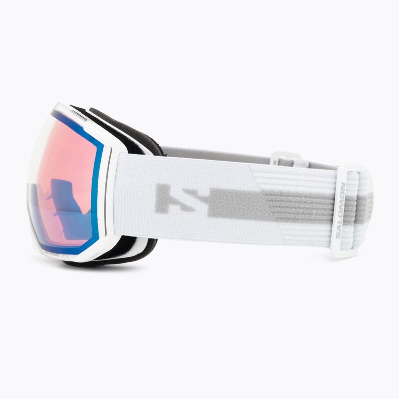 Salomon Radium Photo Skibrille weiß/blau 4