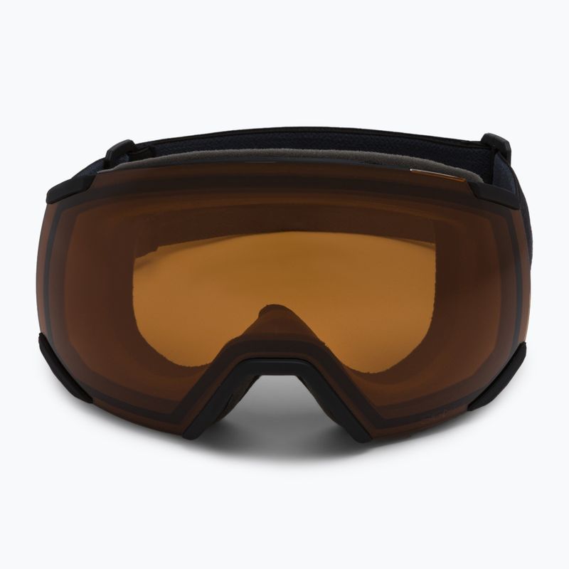 Skibrille Salomon Radium black/sigma apricot L4752 2