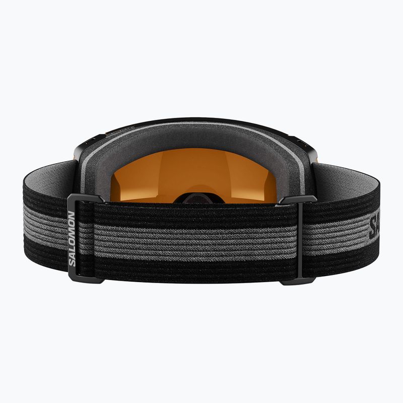 Skibrille Salomon Radium black/sigma apricot L4752 9