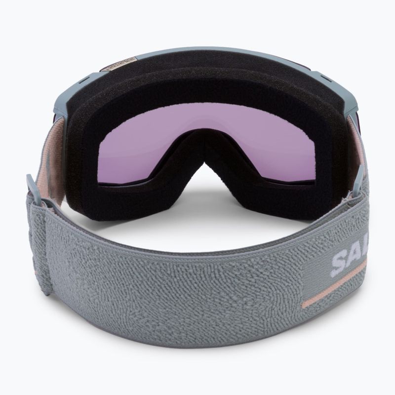 Skibrille Salomon S/View wrought iron/ml ruby L4732 3