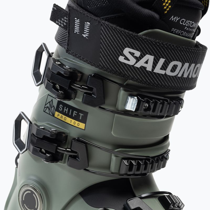 Skischuhe Herren Salomon Shift Pro 100 AT grün L478 7