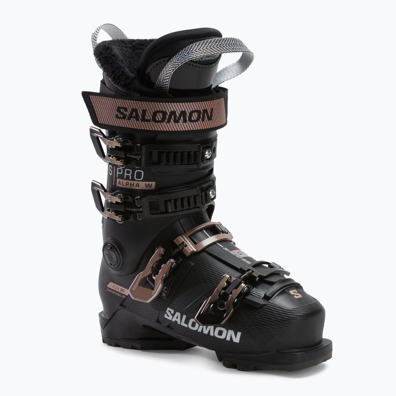 Skischuhe Damen Salomon S Pro Alpha 9W GW schwarz L47459