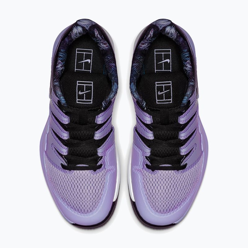 Tennisschuhe für Kinder Nike Court Vapor X Jr purple agate/white/hyper crimson/black 5