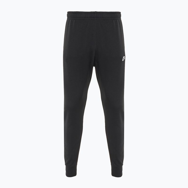 Herren Nike Sportswear Club Jogger Hose schwarz/schwarz/weiß