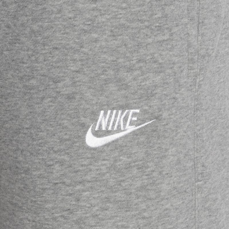 Herren Nike Sportswear Club Fleece dunkelgrau heather/mattes Silber/weiße Hose 3