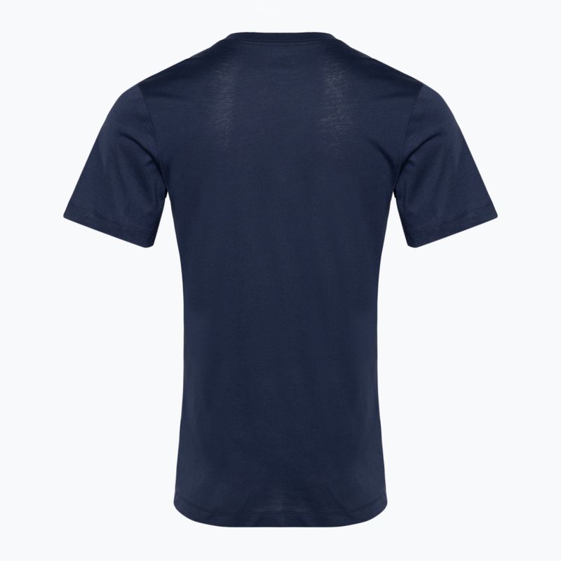 Nike Sportswear Club Herren T-Shirt schwarz midnight navy/weiß 2