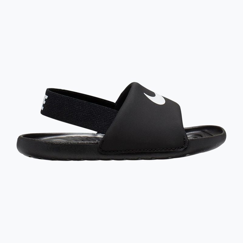 Kinder-Badelatschen Nike Coffee black/white/white/white 8