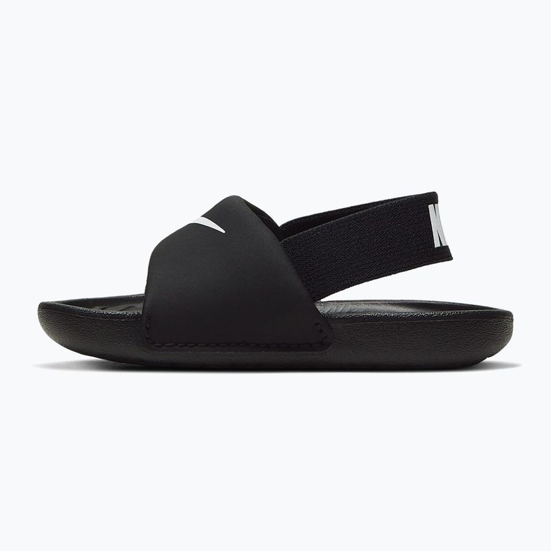 Kinder-Badelatschen Nike Coffee black/white/white/white 9