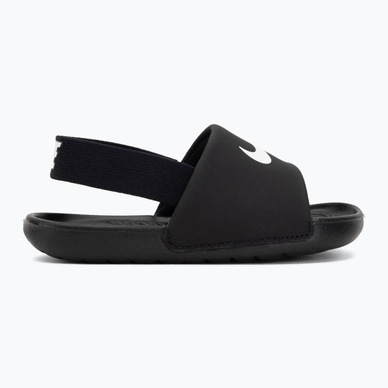 Kinder-Badelatschen Nike Coffee black/white/white/white 2