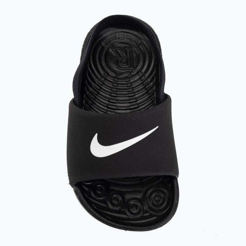 Kinder-Badelatschen Nike Coffee black/white/white/white 5