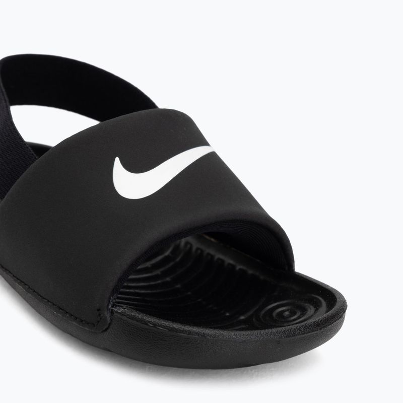 Kinder-Badelatschen Nike Coffee black/white/white/white 7