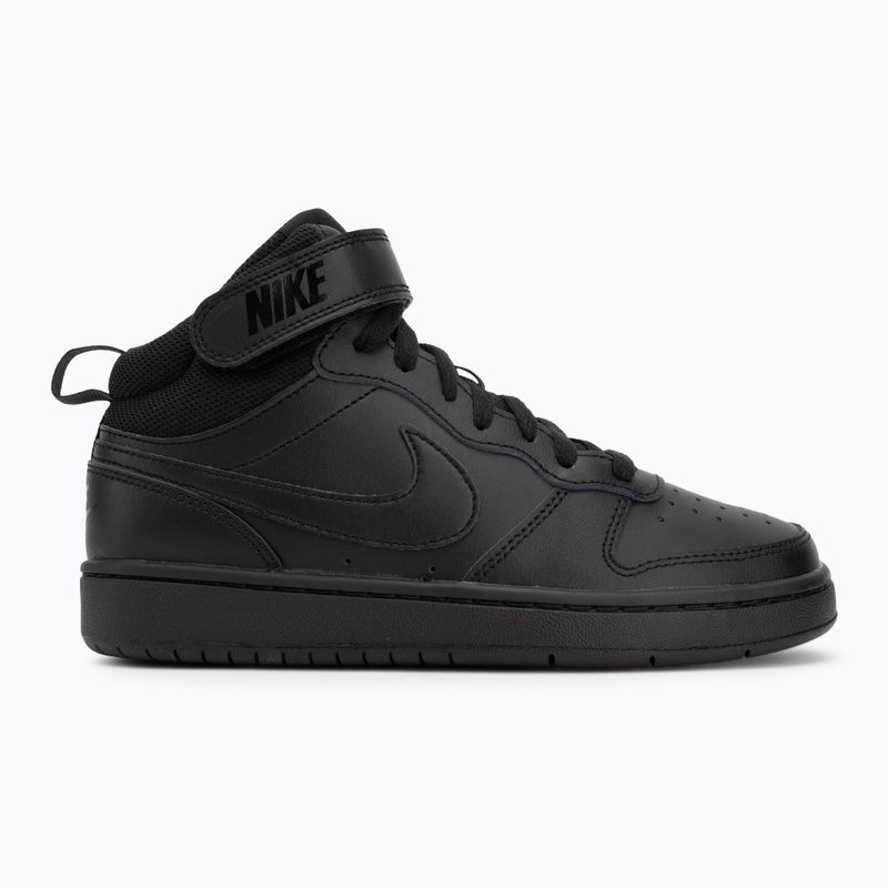 Schuhe Nike Court Borough Mid 2 black/black/black 2