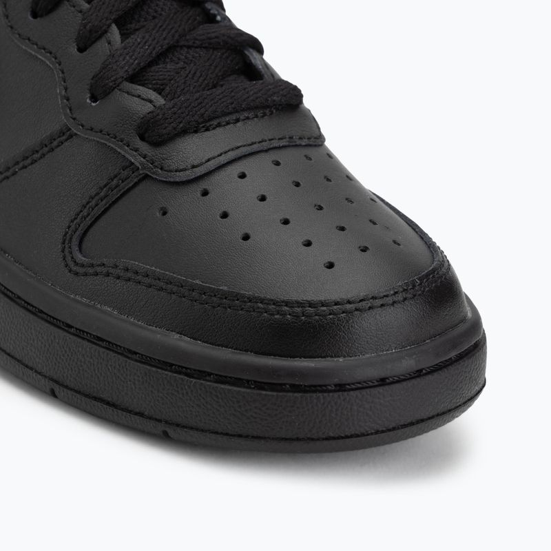 Schuhe Nike Court Borough Mid 2 black/black/black 7