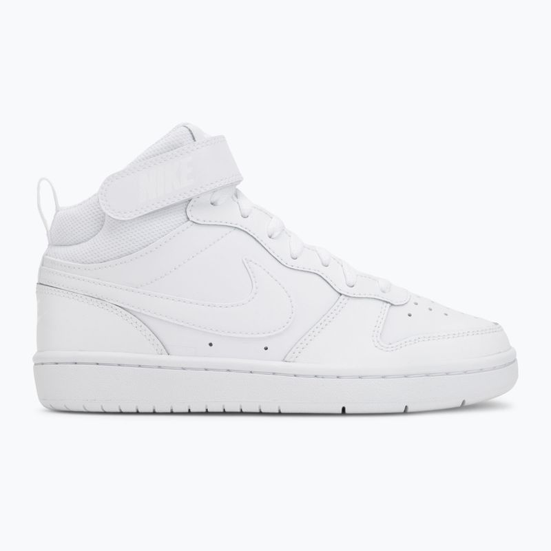 Schuhe Nike Court Borough Mid 2 white/white/white 2