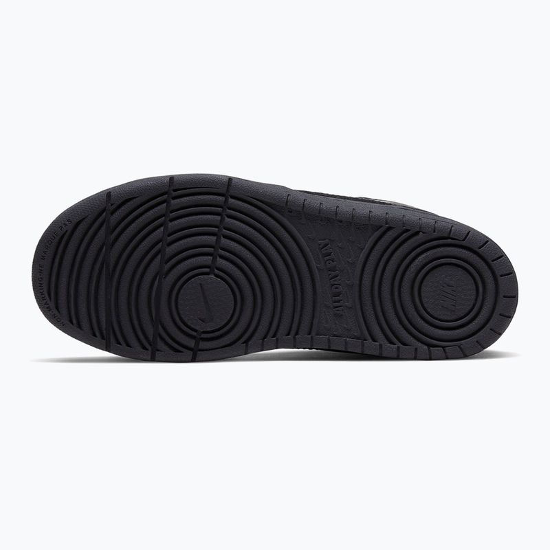 Kinderschuhe Nike Court Borough Mid 2 black/black/black 3