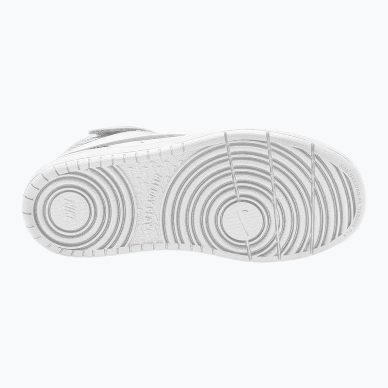 Kinderschuhe Nike Court Borough Mid 2 white/white/white 3