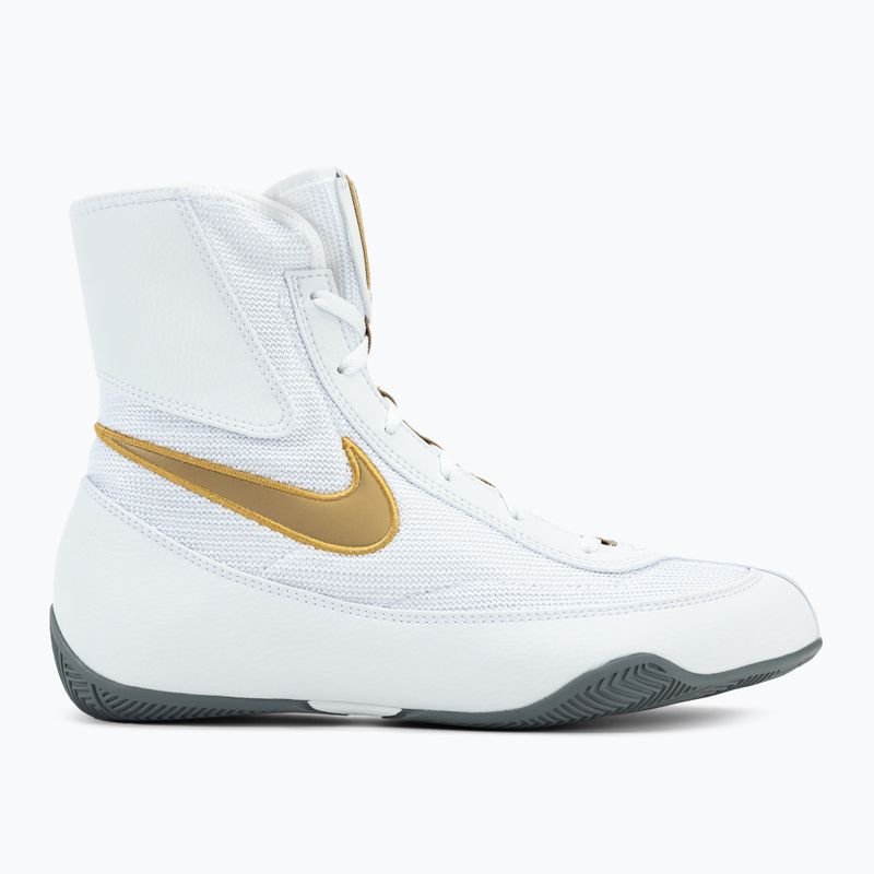 Nike Machomai weiß und gold Boxen Schuhe 321819-170 2