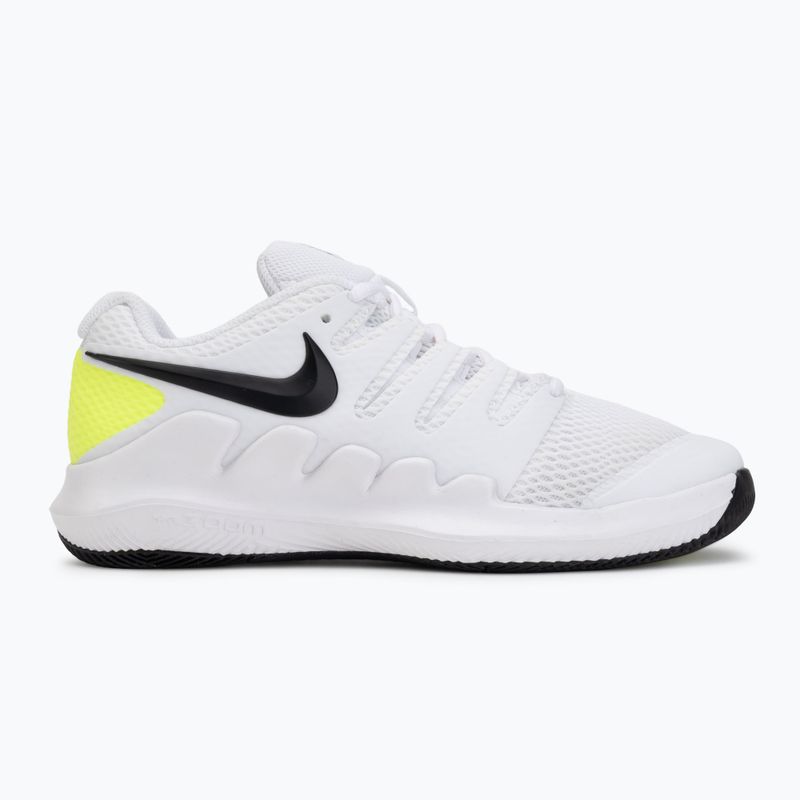 Kinder-Tennisschuhe Nike Court Vapor X Jr white/volt/black 2