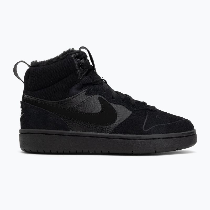 Kinder-Sneaker Nike Court Borough Mid 2 black/black/black 2