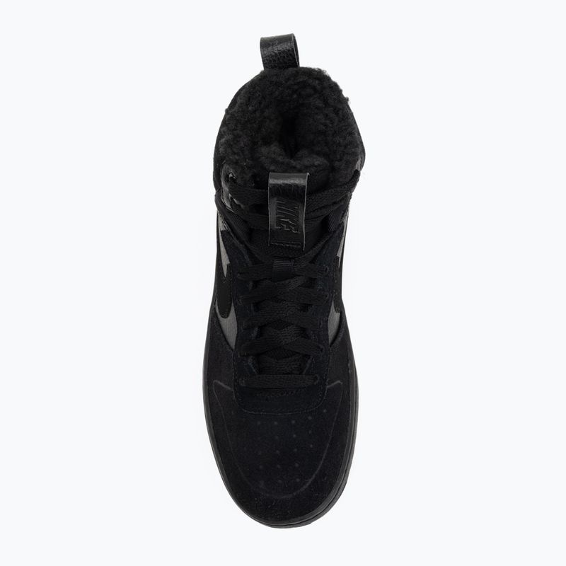 Kinder-Sneaker Nike Court Borough Mid 2 black/black/black 5