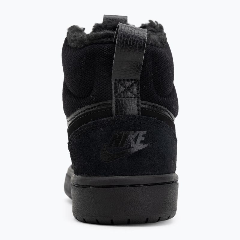 Kinder-Sneaker Nike Court Borough Mid 2 black/black/black 6