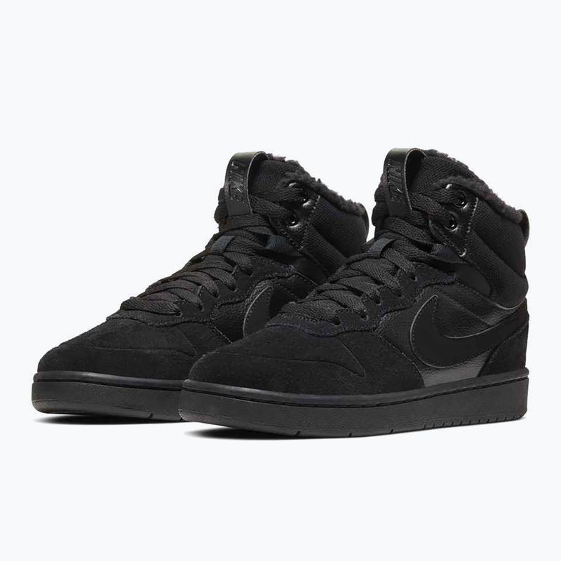Kinder-Sneaker Nike Court Borough Mid 2 black/black/black 3