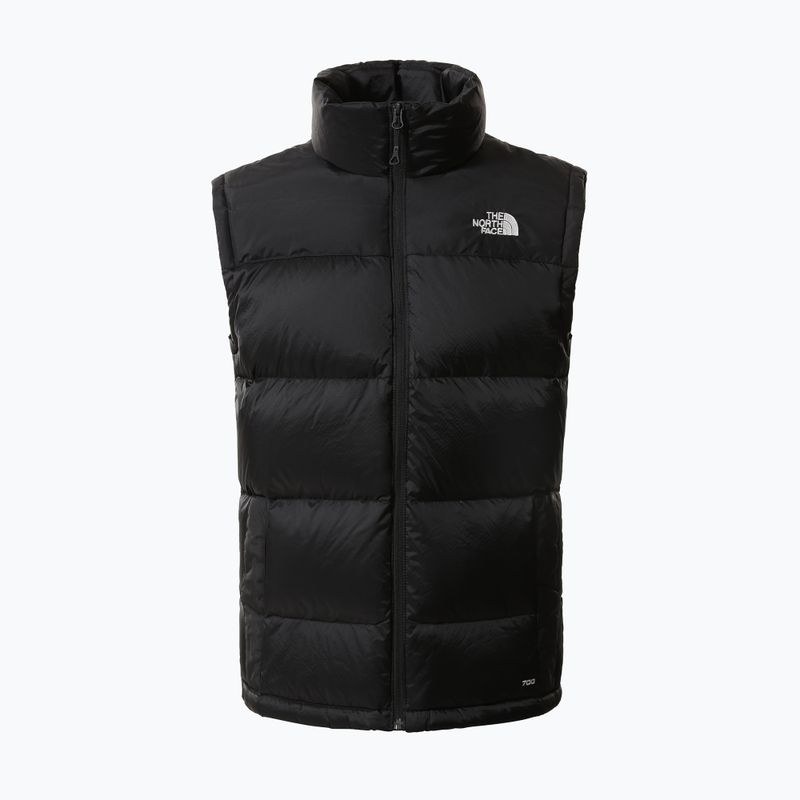 Herren ärmellos The North Face Diablo Down schwarz 6