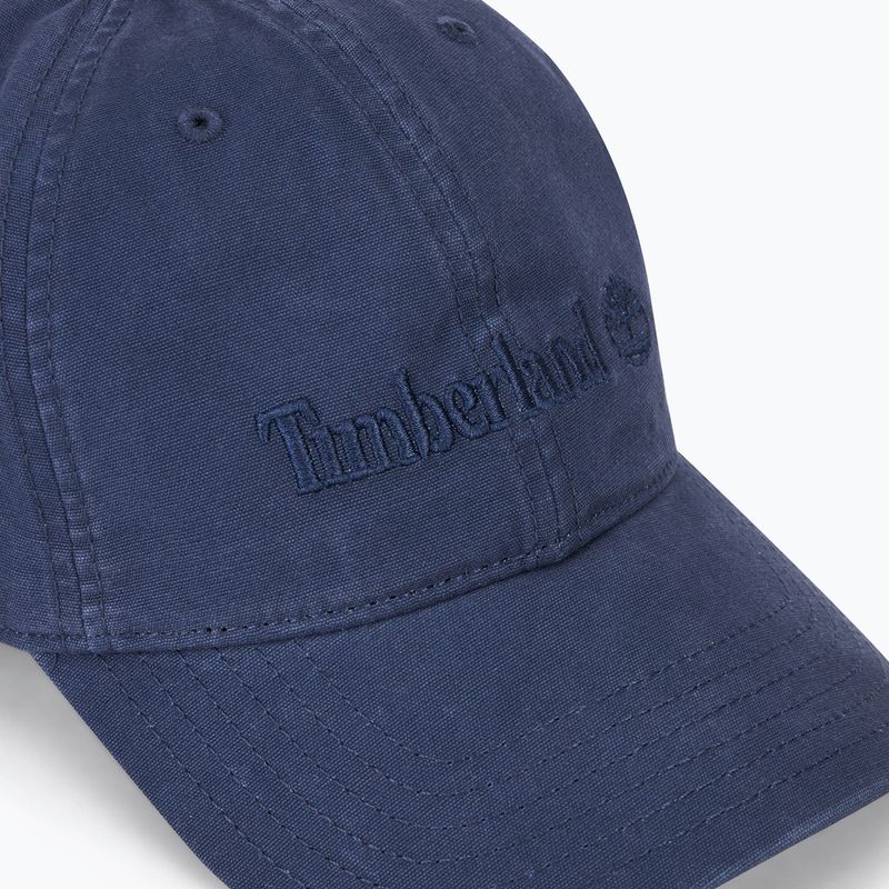 Herren Timberland Baumwolle Canvas peacoat Baseballmütze