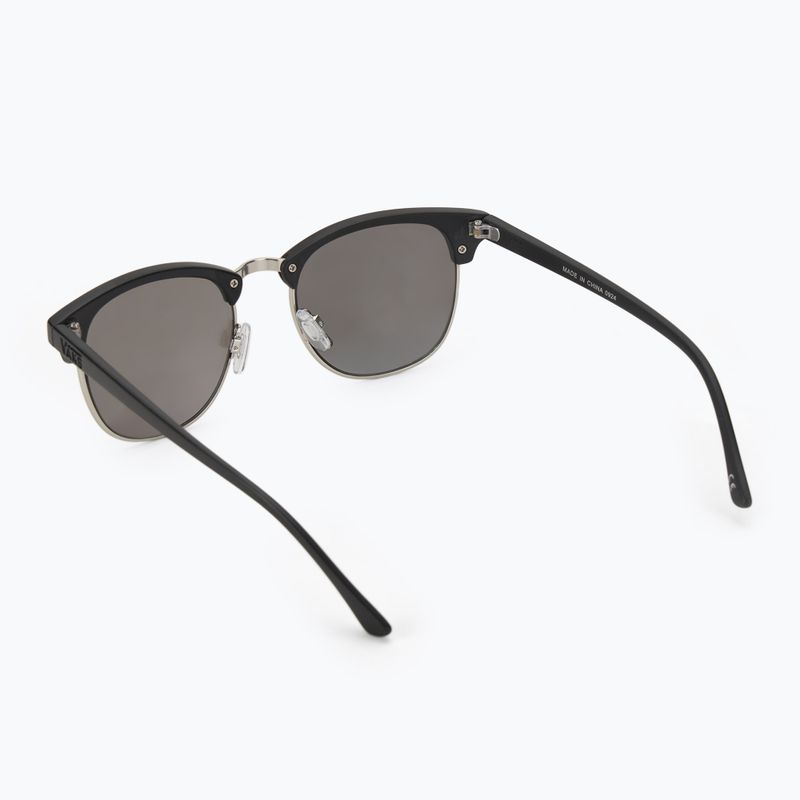 Herren Vans Dunville Shades mattschwarz/silberne Spiegel-Sonnenbrille 2