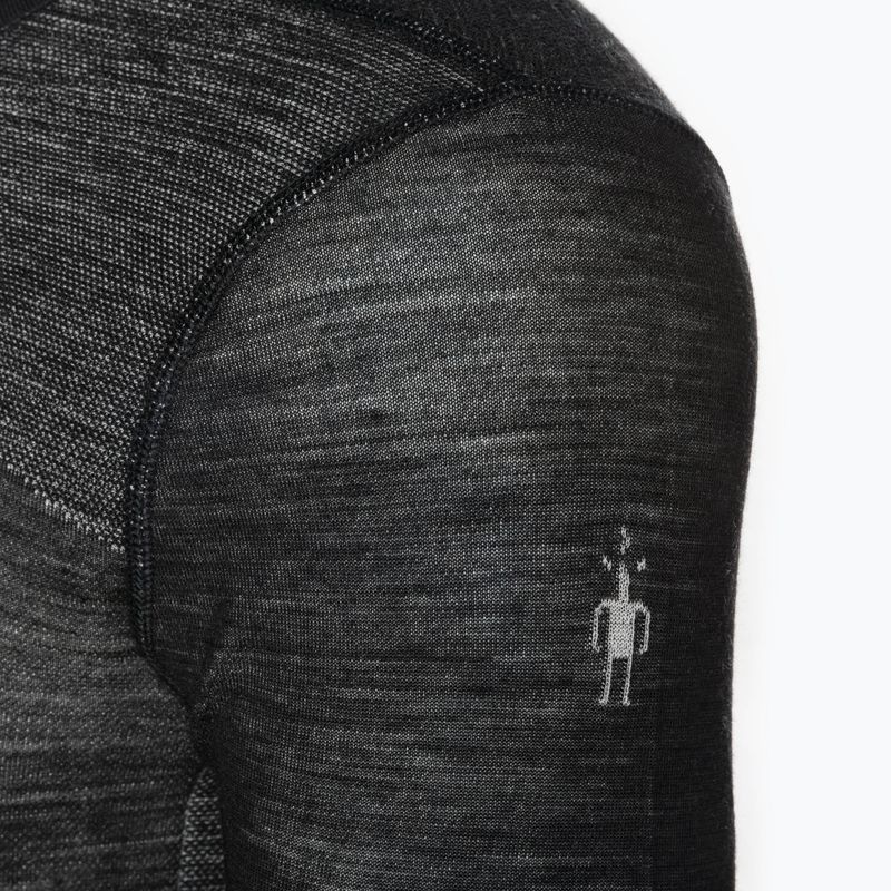 Herren-Thermoaktivshirt Smartwool Intraknit Merino 200 Crew black/white 3