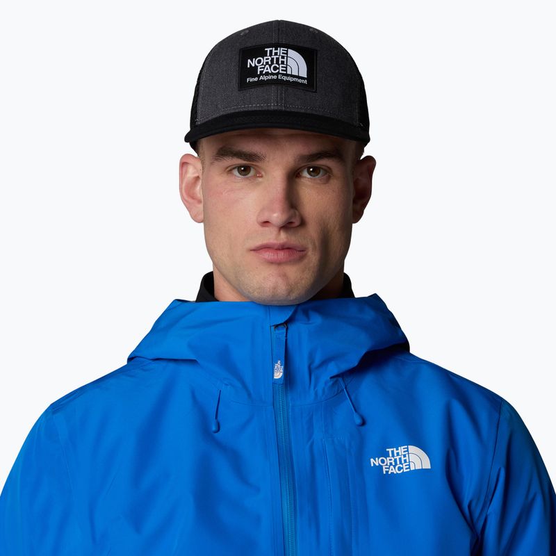 Cap Schirmmütze The North Face Deep Fit Mudder Trucker tnf black/tnf medium grey/heather 3