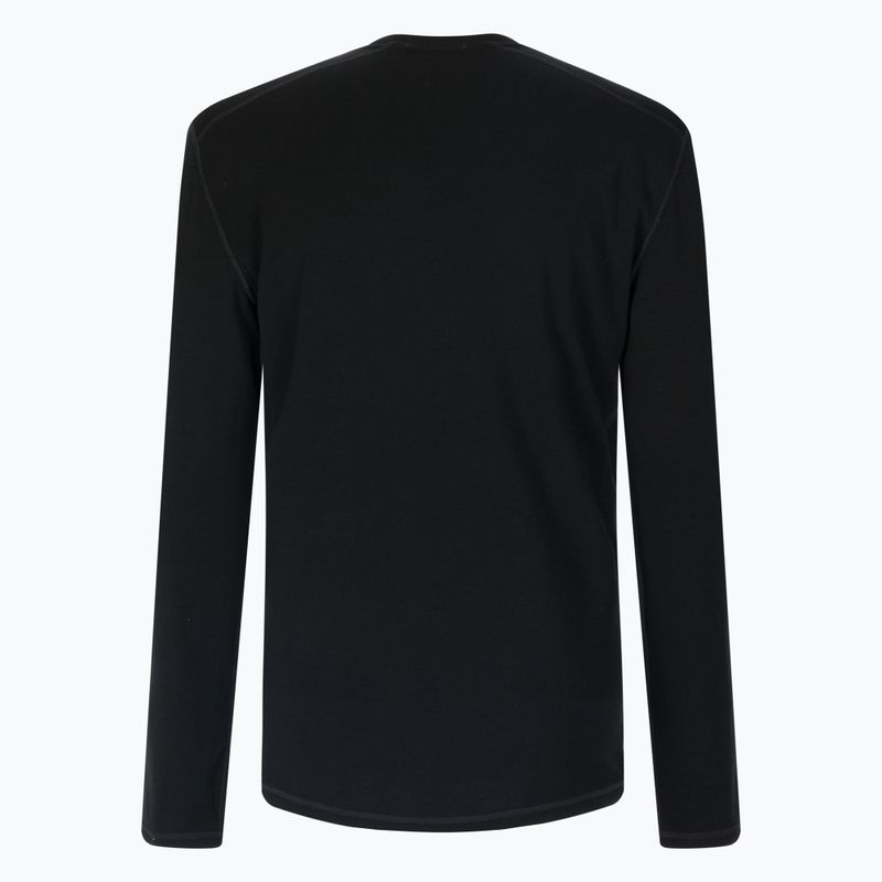 Herren-Thermoaktivshirt Smartwool Merino Base Layer Crew Boxed black 2