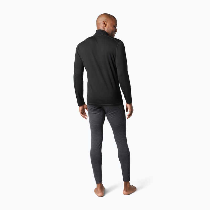 Sweatshrit Hoodie Thermoaktiv Herren Smartwool Merino 250 Baselayer 1/4 Zip Boxed black 3