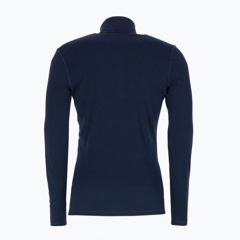 Herren Smartwool Merino 250 Baselayer 1/4 Zip Boxed Thermo-T-Shirt navy blau 16356-092-S 2