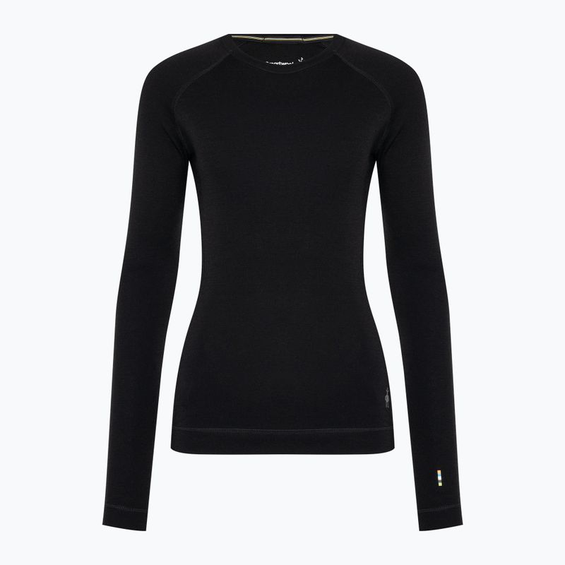 Damen-Thermoaktivshirt Smartwool Merino 250 Baselayer Crew Boxed black 3
