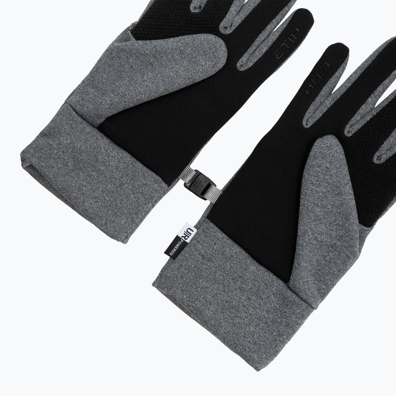 Herren-Trekking-Handschuhe The North Face Etip Recycled mittelgrau heather 5