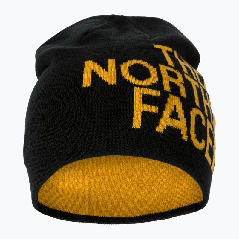 The North Face Reversible Tnf Banner Wintermütze schwarz und gelb NF00AKNDAGG1 2