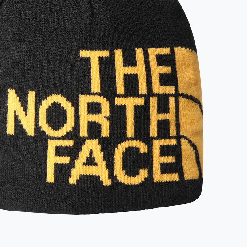 The North Face Reversible Tnf Banner Wintermütze schwarz und gelb NF00AKNDAGG1 8