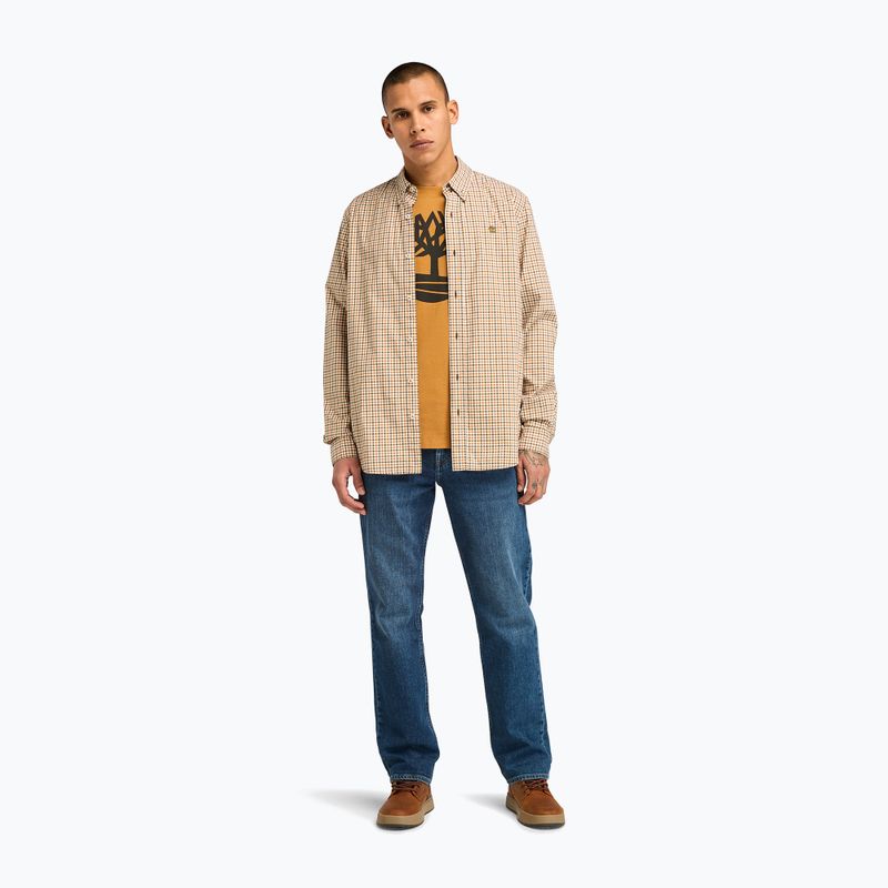 Herren Timberland Kennebec Tree Logo Weizen Stiefelhemd 2