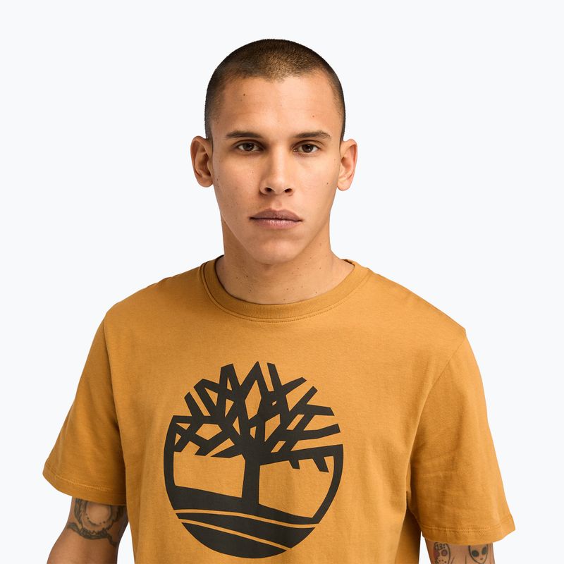 Herren Timberland Kennebec Tree Logo Weizen Stiefelhemd 4