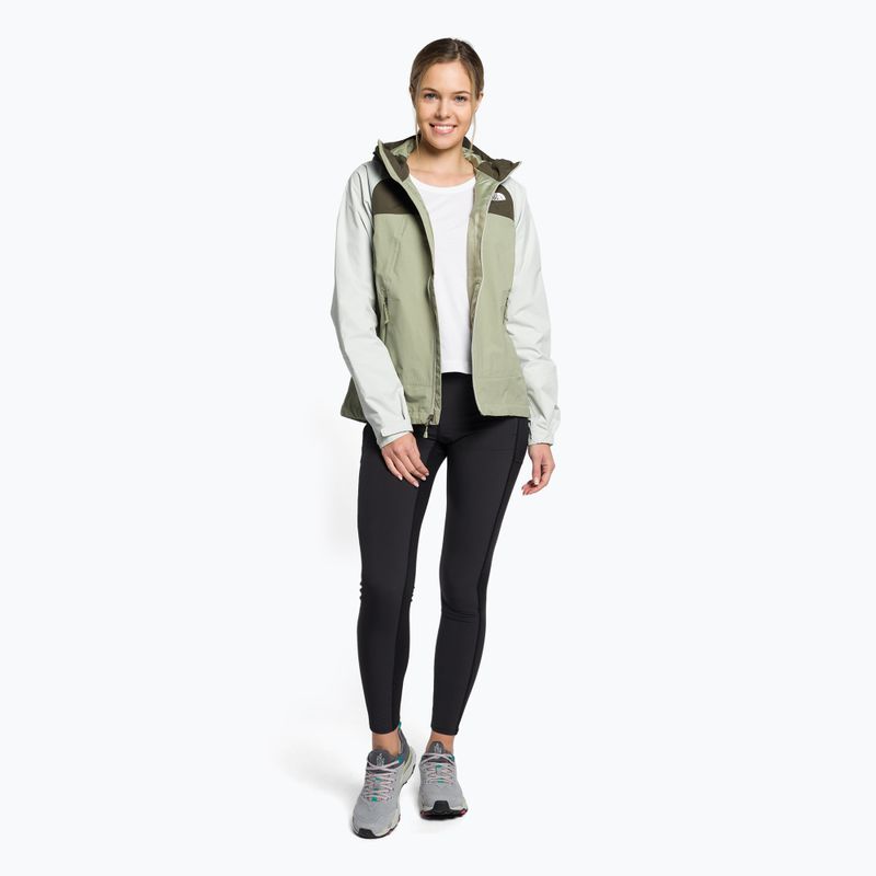 Damen-Hardshelljacke The North Face Stratos grün NF00CMJ059M1 2